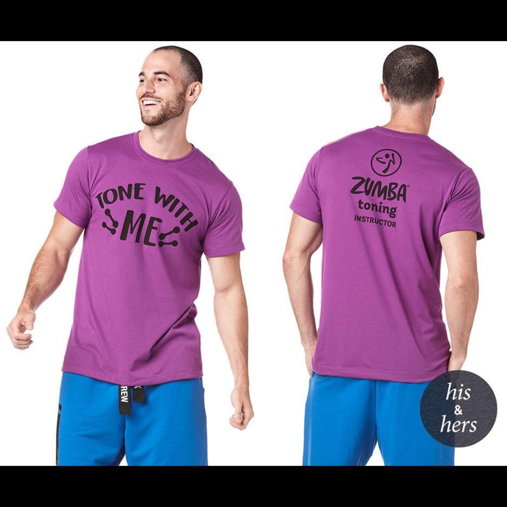 Tone With Me Zumba Toning Instructor Tee
